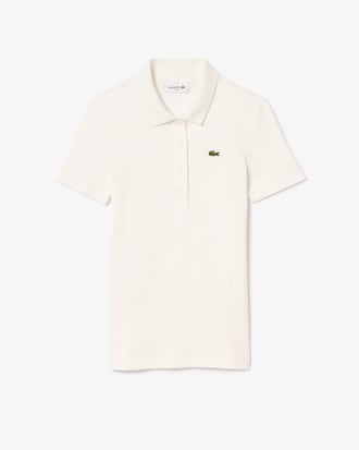 Slim Fit L.12.D Ribbed Cotton Polo Shirt