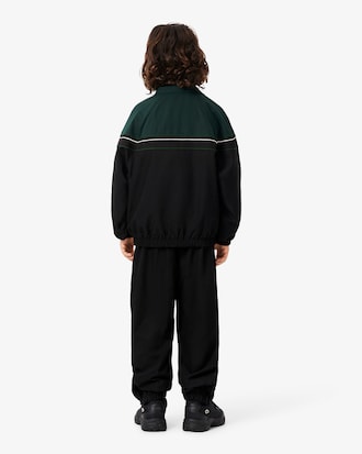 Diamond Taffeta Colour-Block Tracksuit