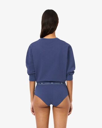 Stretch Cotton Logo Waist Shorts