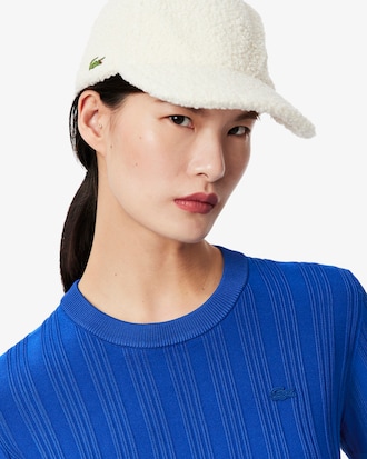 Short Sleeved Rib Knit Sweater