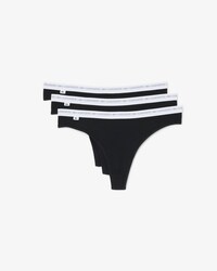 3-Pack Stretch Cotton String Briefs