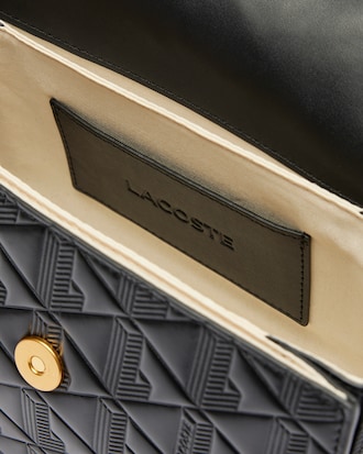 Maheki Embossed Leather Shoulder Bag