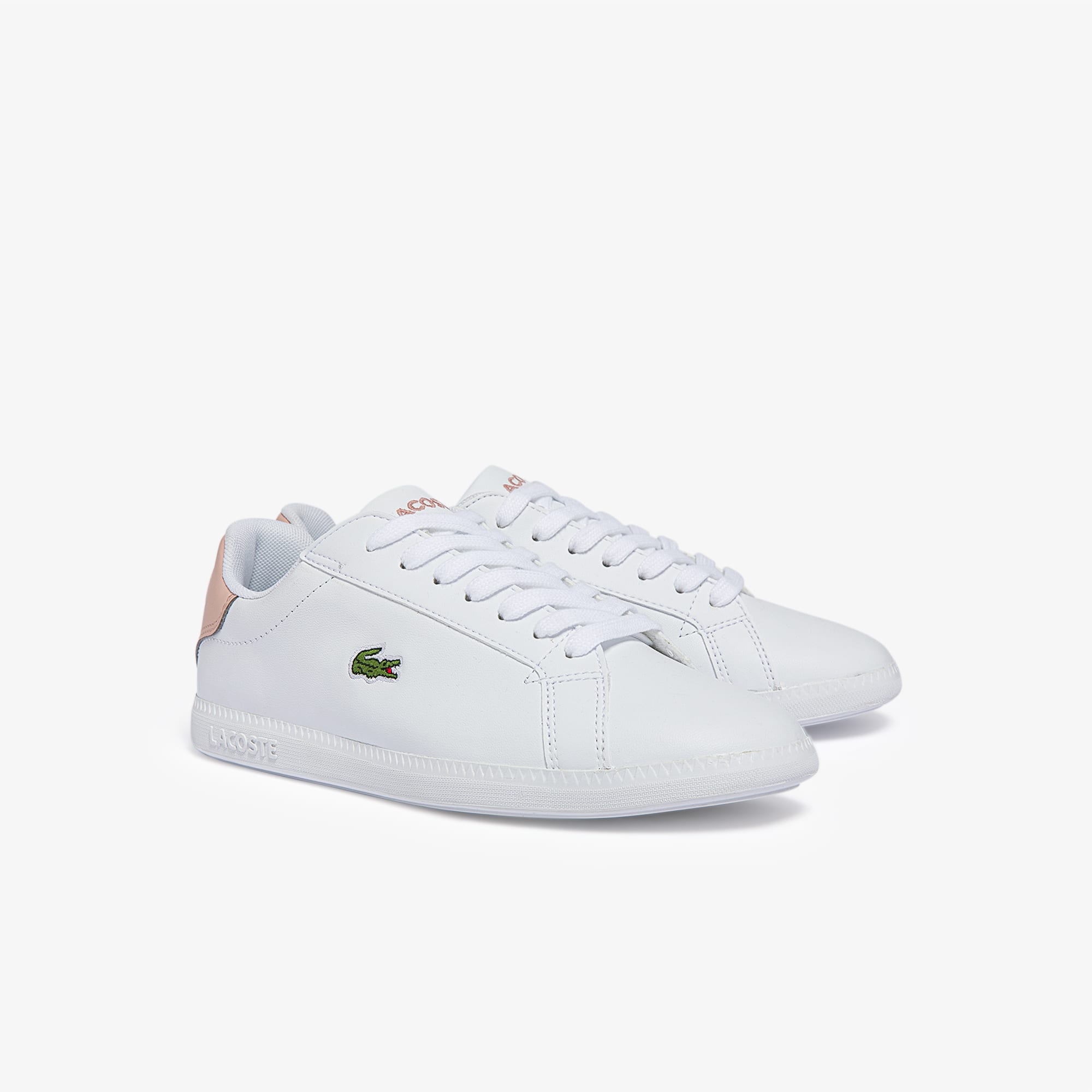 Women's Graduate BL Leather and Synthetic Trainers | LACOSTE
