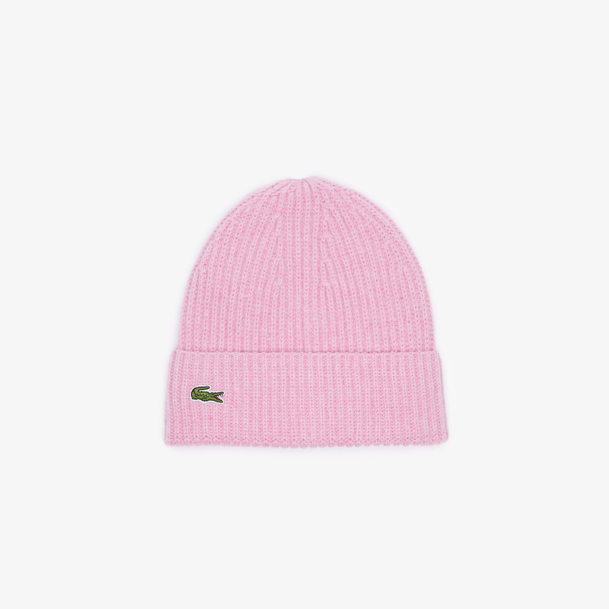 lacoste wool beanie