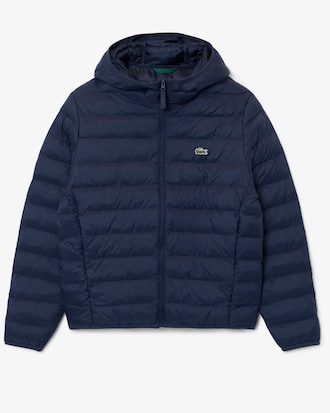 Water-Repellent Down Windbreaker