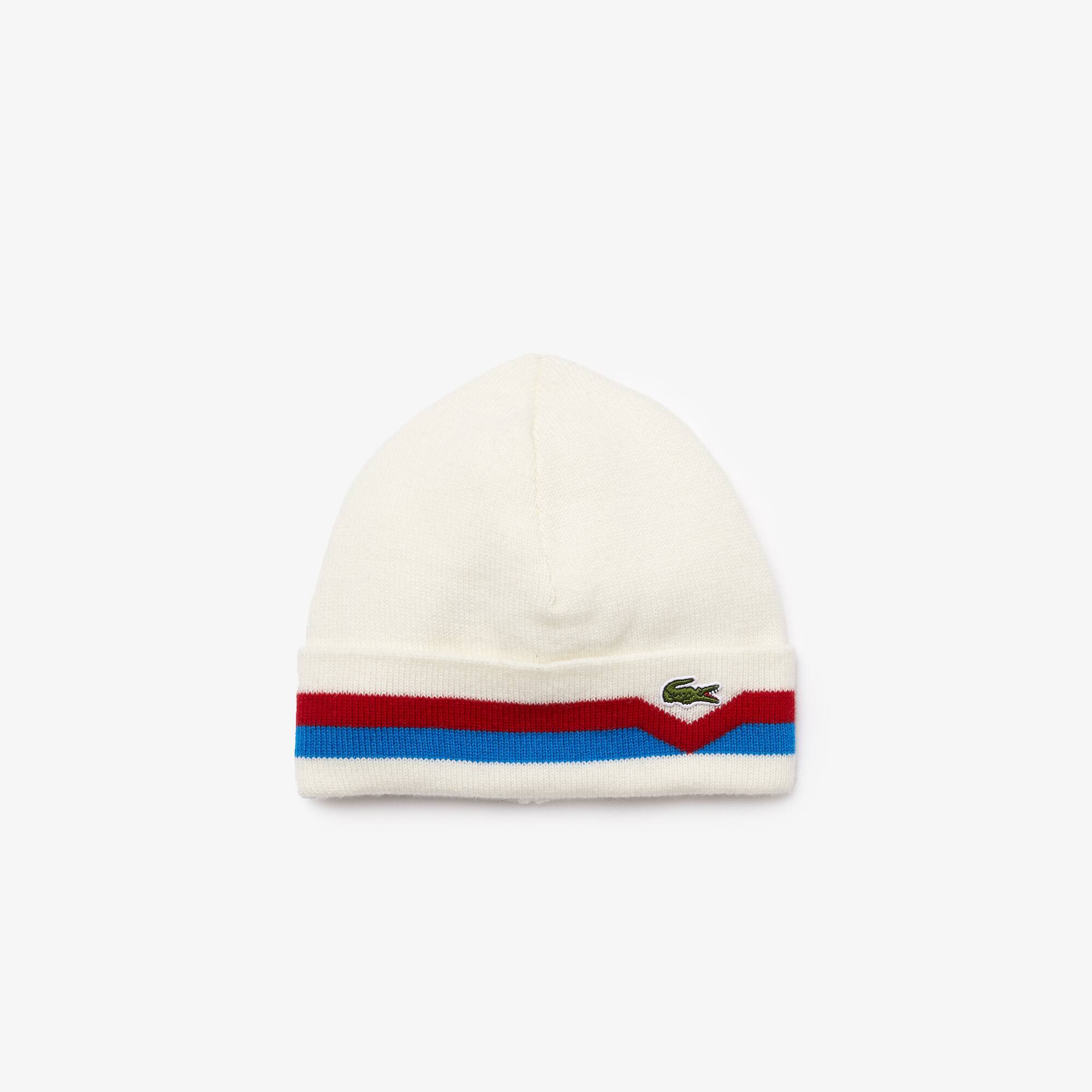 lacoste wool beanie