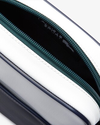 Men's Lacoste SPORT French Open Colourblock Vertical Zip Bag