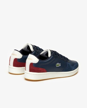 Women's Masters Cup Tricolour Leather and Suede Trainers