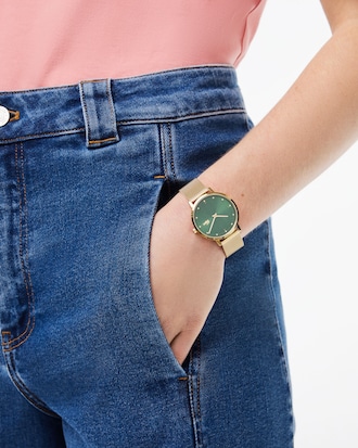 Three Hand Crocorigin Watch