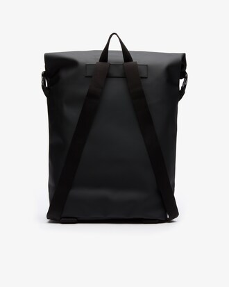 Men's L.12.12 Concept Coated Petit Piqu&eacute; Canvas Rolled Backpack