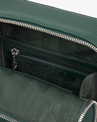 Chantaco Piqu&eacute; Leather Shoulder Bag