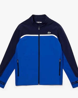 Men's Lacoste SPORT Colourblock Lightweight Stretch Zip Golf Jacket
