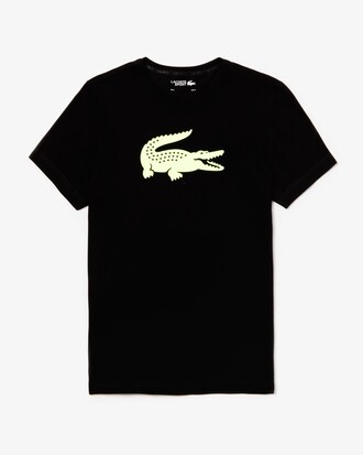 Men's Lacoste SPORT Oversized Crocodile Technical Jersey Tennis T-Shirt