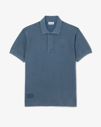 Classic Fit L.12.12 Washed Effect Polo Shirt