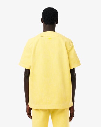 Runway Oversized Denim Polo