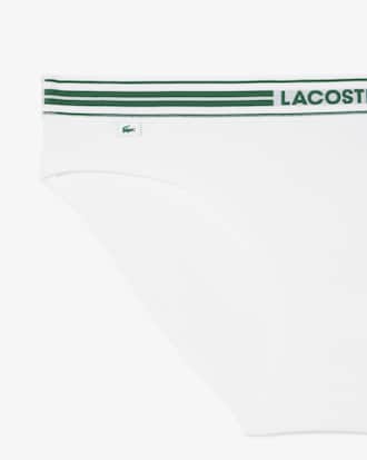 Contrast Waist Stretch Cotton Briefs