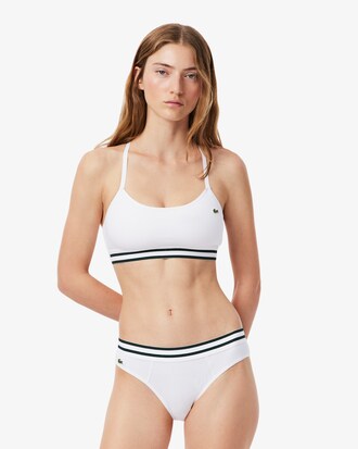 Ribbed Cotton Bralette