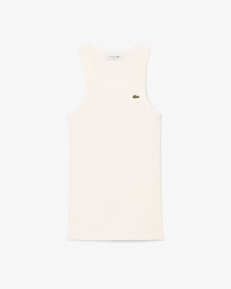 Slim Fit Ribbed Cotton Tank Top
