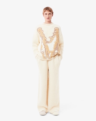 Runway Oversized Knit Track Pants