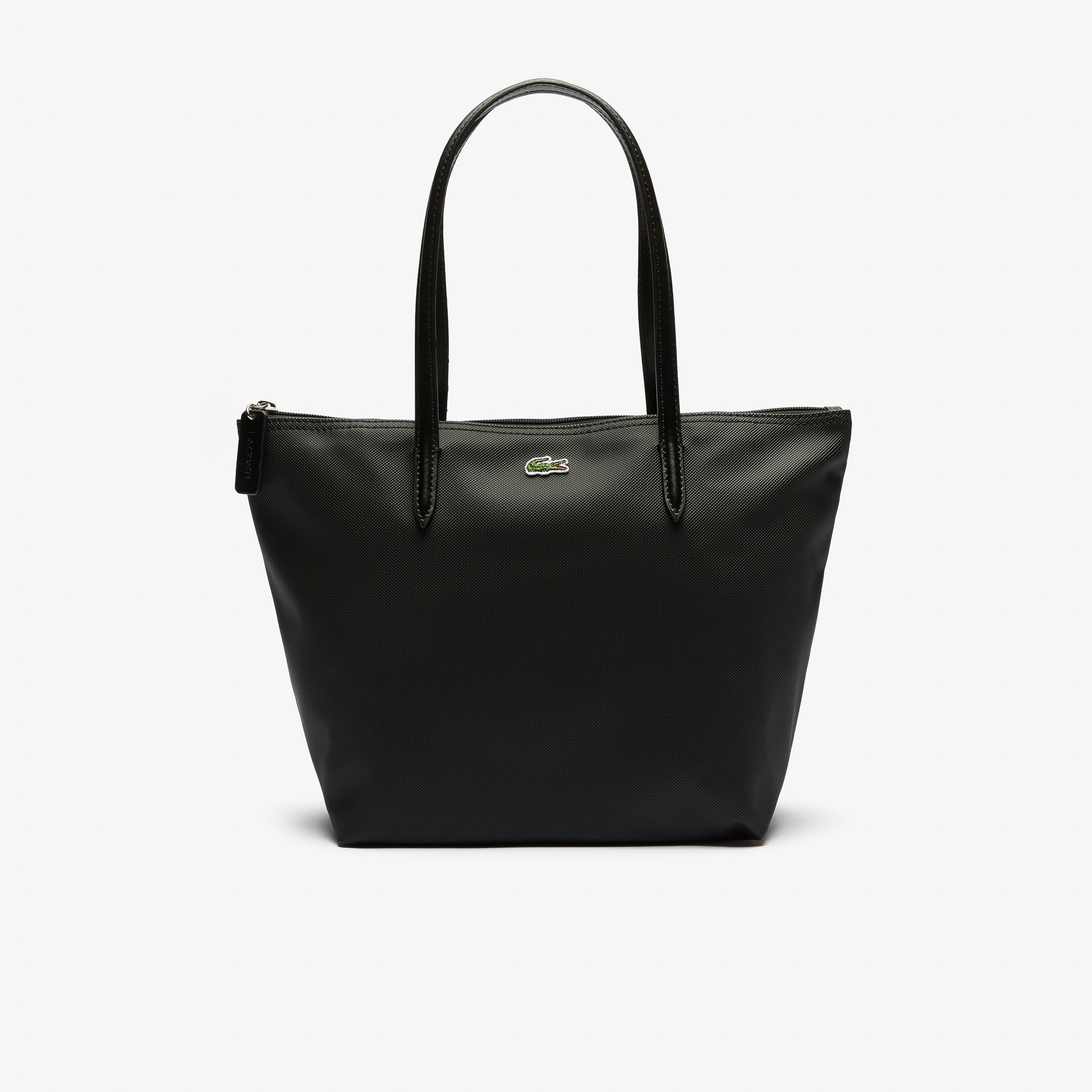 Women's L.12.12 Concept Petit Piqué Coated Canvas Mini Zip Tote Bag |  LACOSTE