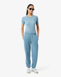 Embossed Logo Fleece Pants