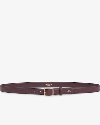 Champs-&Eacute;lys&eacute;es Embossed Leather Belt
