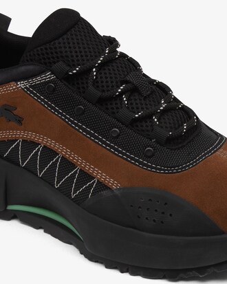 Men&rsquo;s Laced Guard Suede Sneakers