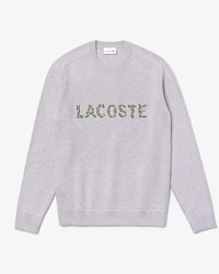 Men's Crocodile Embroidery Lacoste Signature Wool Blend Sweater