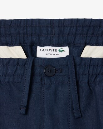 Regular Fit Linen Blend Shorts