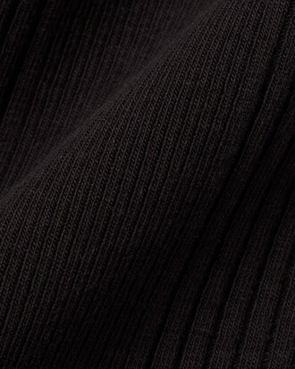 Classic Fit Ribbed Knit Polo Shirt