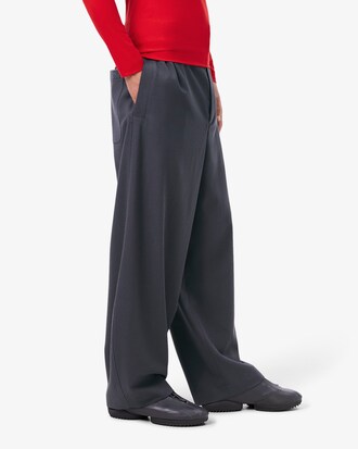 Runway Straight Fit Tailored Jacquard Pants