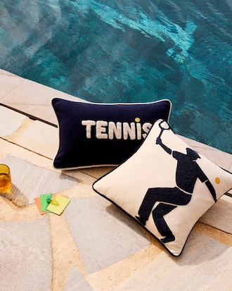 L Tennis Cushion Cover