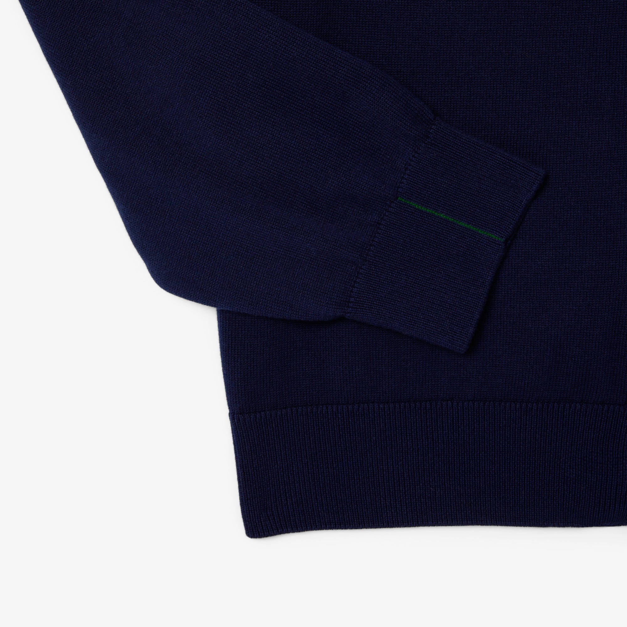 lacoste full zip sweater