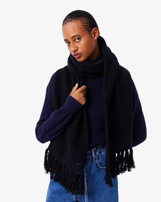 Fringed Wool Scarf