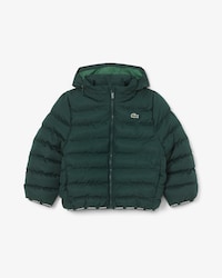 Unisex Hooded Diamond Taffeta Puffed Jacket