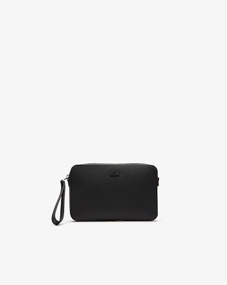 Men's Chantaco Piqué Leather Zip Pouch