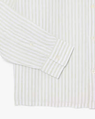 Regular Fit Striped Linen Shirt