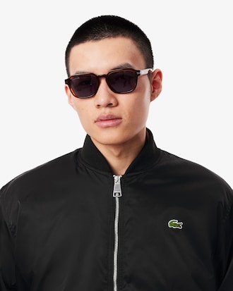 Water-Repellent Padded Bomber Jacket