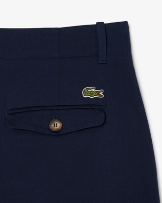 Wide Fit Stretch Gabardine Chino Pants