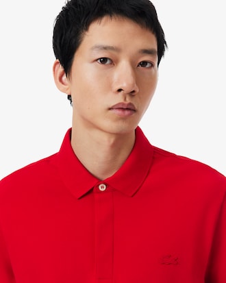 Regular Fit Paris Stretch Piqu&eacute; Polo Shirt