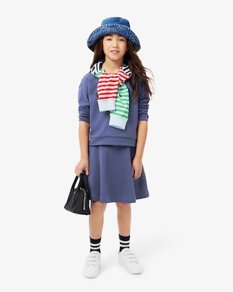 Elastic Waist Interlock Skirt