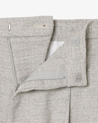 Relaxed Fit Slub Weave Pants