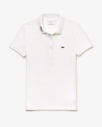 Women's Lacoste Keith Haring Print Slim Fit Mini Piqu&eacute; Polo Shirt