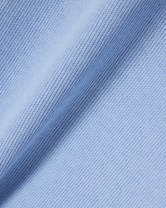 Zip-Up High Neck Interlock Sweatshirt