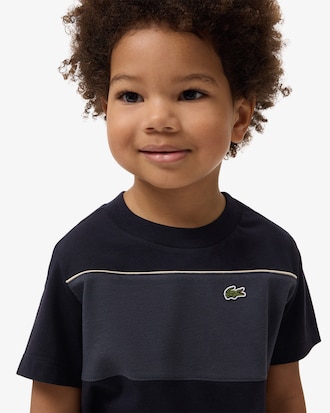 Cotton Colour-Block T-shirt