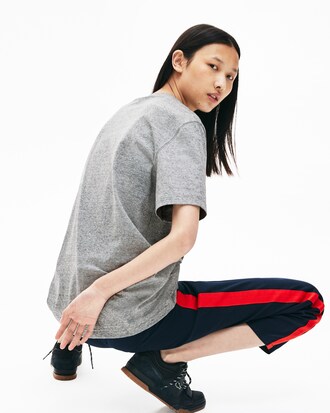 Unisex Lacoste LIVE Crew Neck Cotton Jersey T-shirt