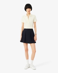 Short Fluid Pleated Skirt