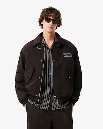 Water-Repellent Aviator Badge Jacket