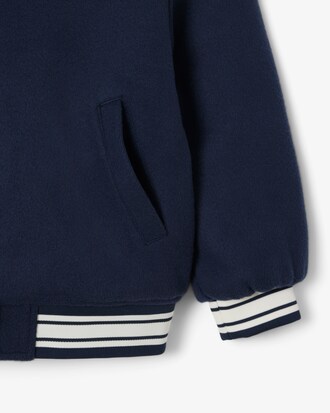 Crocodile Badge Bomber Jacket