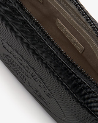 Women's Classic Coated Petit Piqu&eacute; Canvas Shoulder Bag